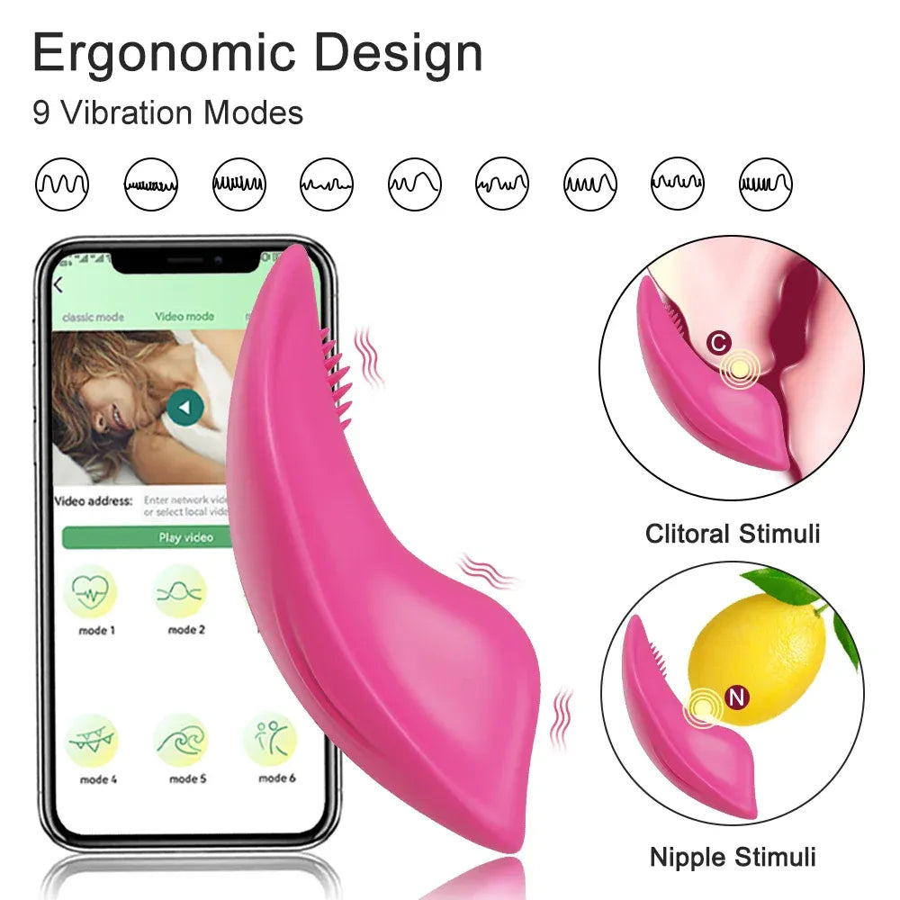 Wireless Panty Vibrator for Women Nipple Stimulation Couples - Green