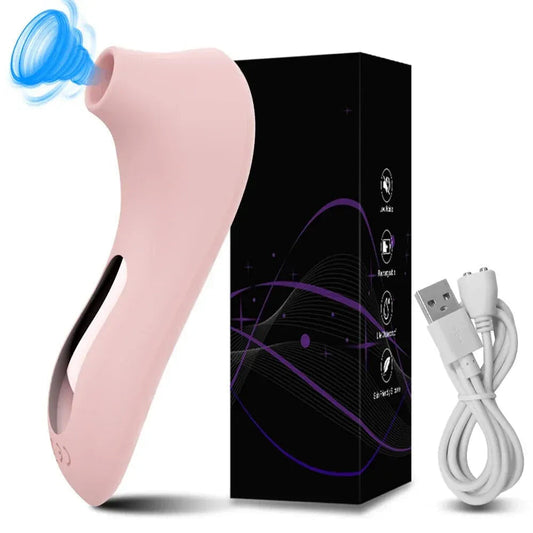 10 Modes Clit Sucker Vibrator Female Masturbator Nipple Stimulator - Gm11 Skin
