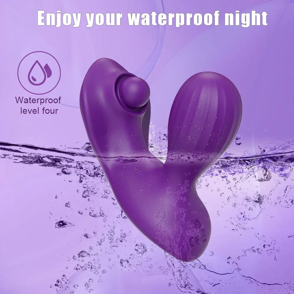 Vibrating Panties for Women G Spot Stimulation Masturbation Toy for Couples - Purple