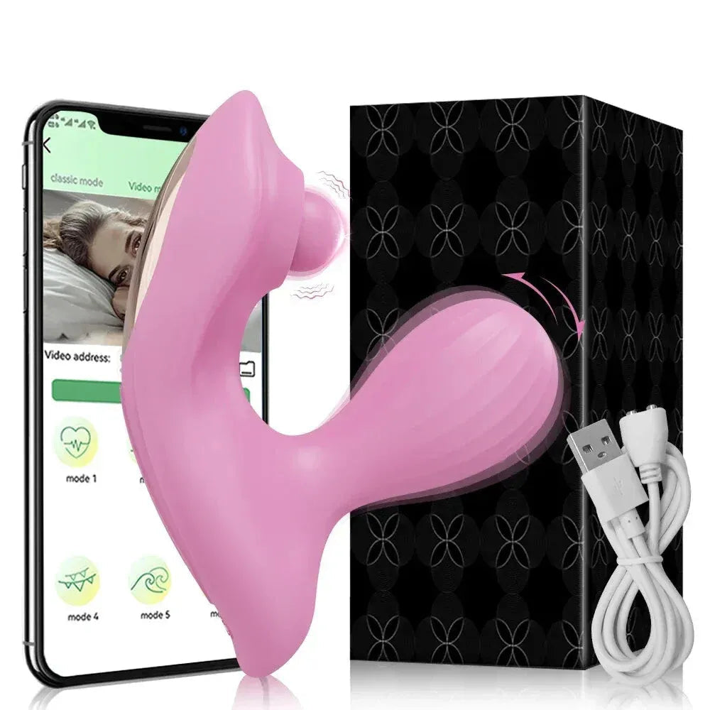 Vibrating Panties for Women G Spot Stimulation Masturbation Toy for Couples - Purple