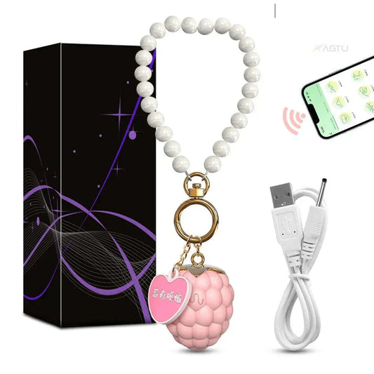 Wireless Stimulator App Controlled Nipple Vibrator for Female Pleasure - Zd097