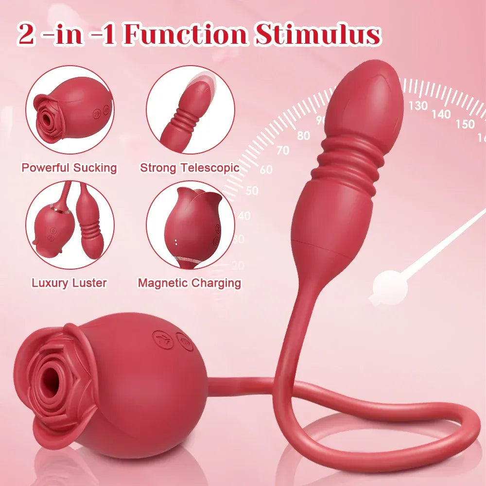 Female Masturbator Clit Sucker Vibrating Egg Nipple Stimulator