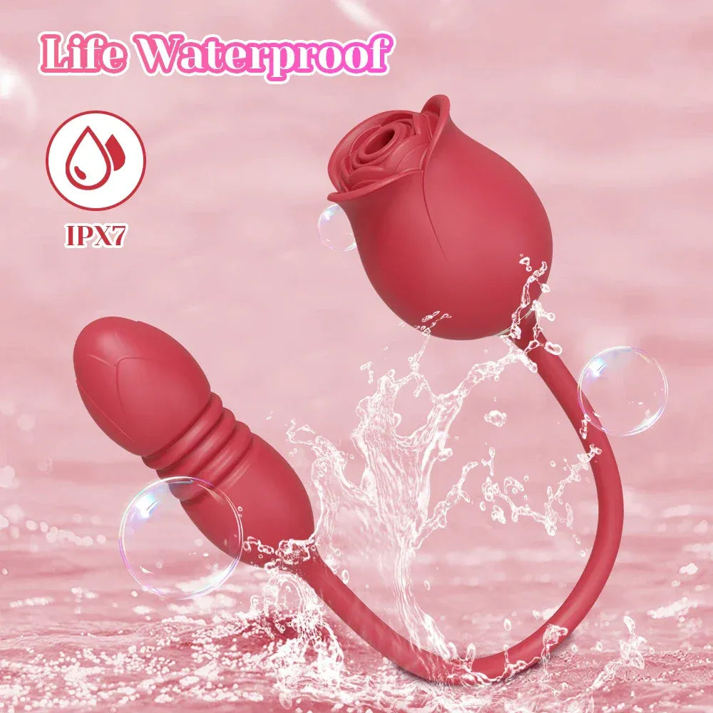 Female Masturbator Clit Sucker Vibrating Egg Nipple Stimulator