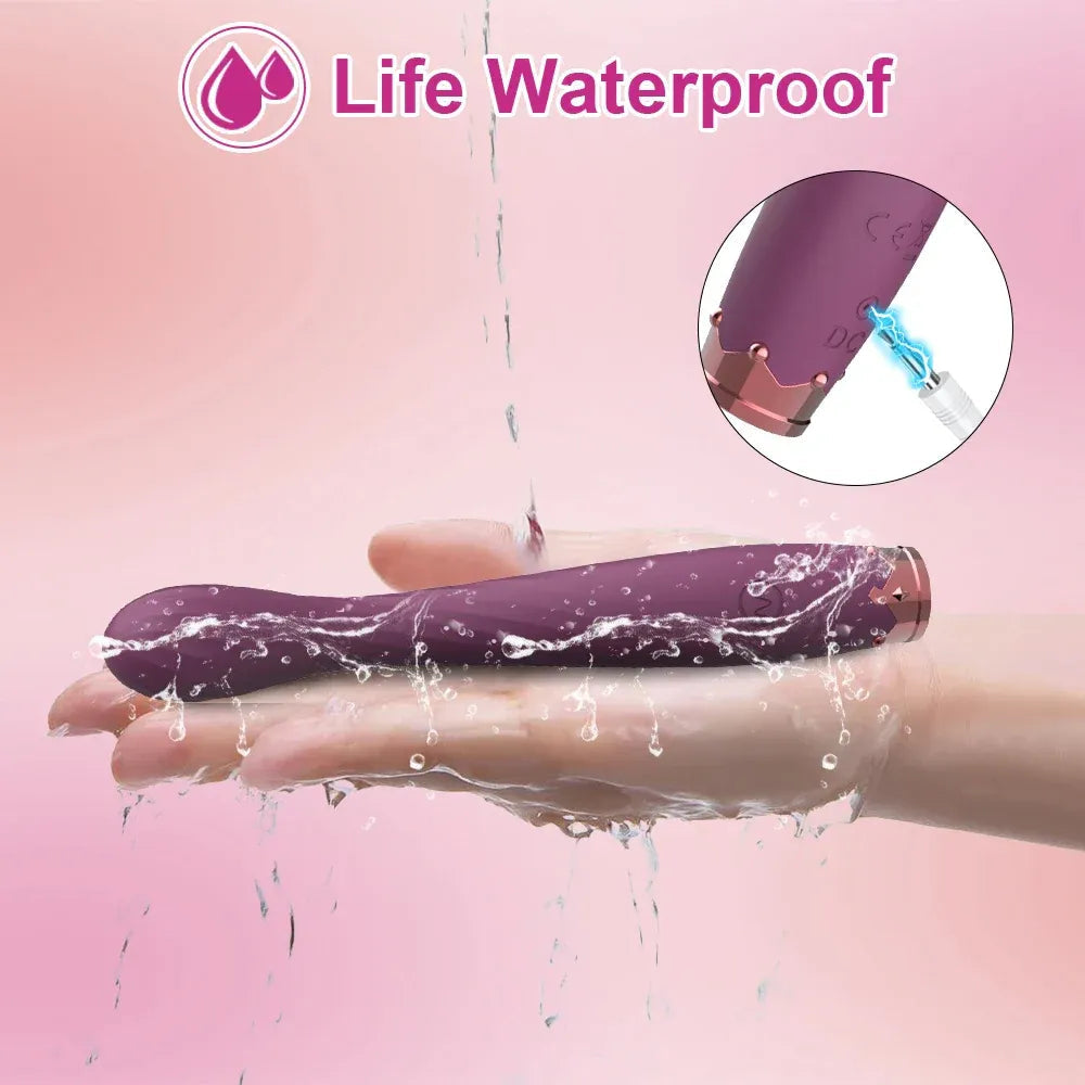 Vagina Vibrator for Women Clit Nipple Stimulator G Spot Pleasure Female Masturbator - Zd061 Pink