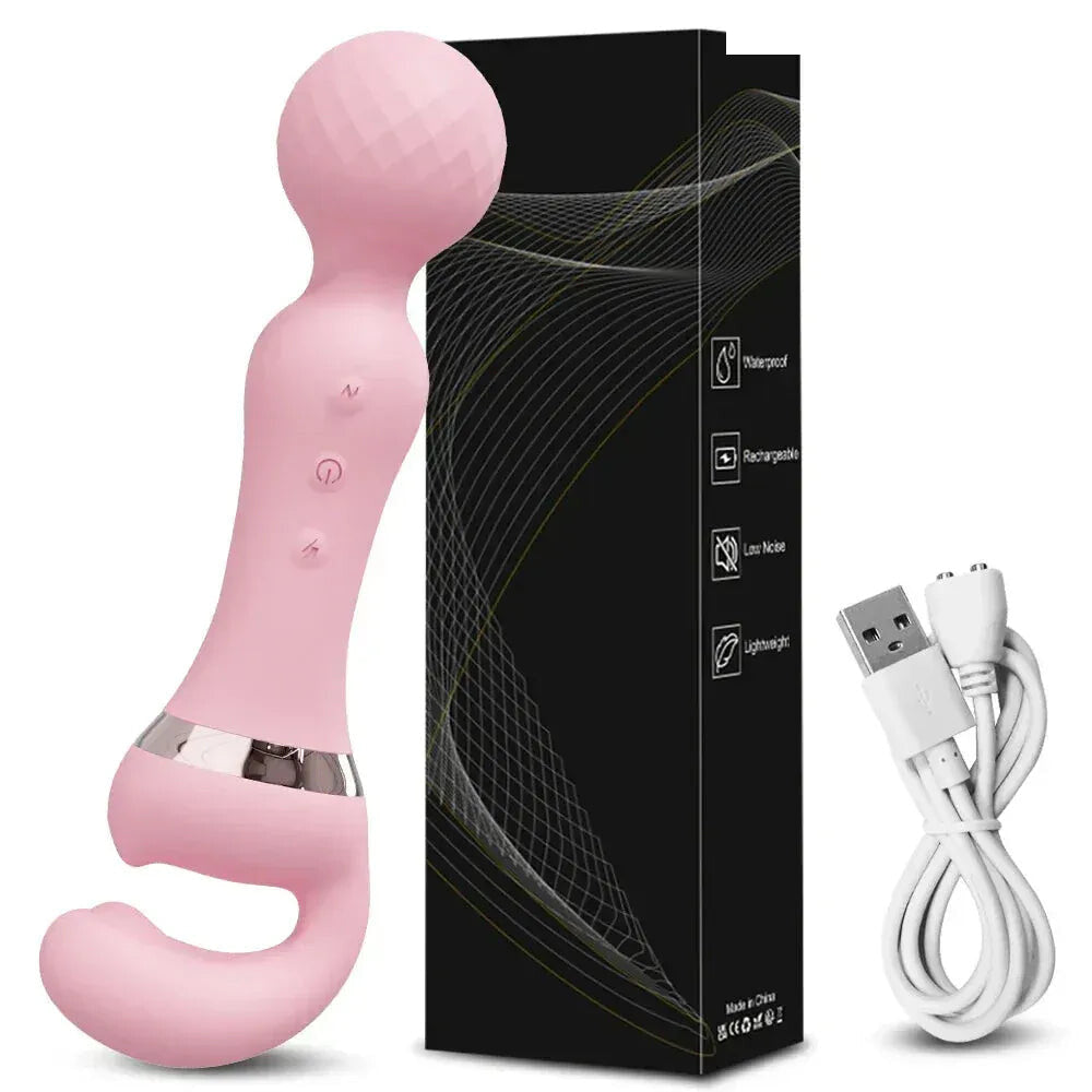 3 In 1 Vagina Vibrator for Women G Spot Nipples Stimulation - Av012 Purple