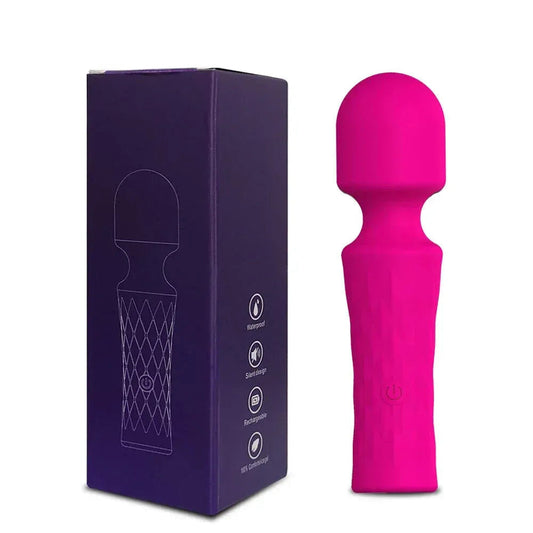 10 Modes Mini Av Vibrator Powerful Stimulator for Women