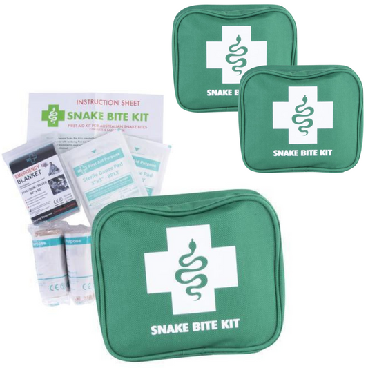 2x 9 Australian Snake Bite First Aid Kit Camping Hiking Travel