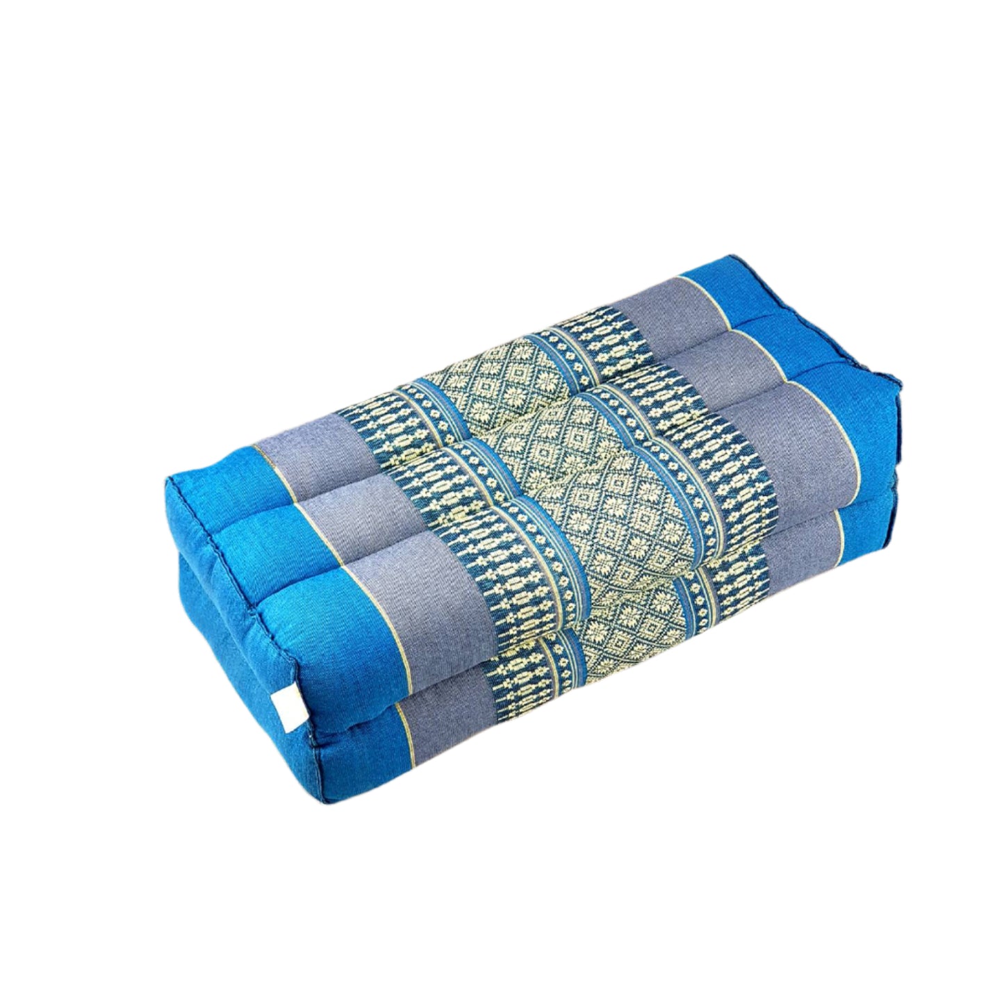 Handmade Yoga Block Meditation Cushion – Organic Kapok Thai Pillow for Yoga and Posture Support