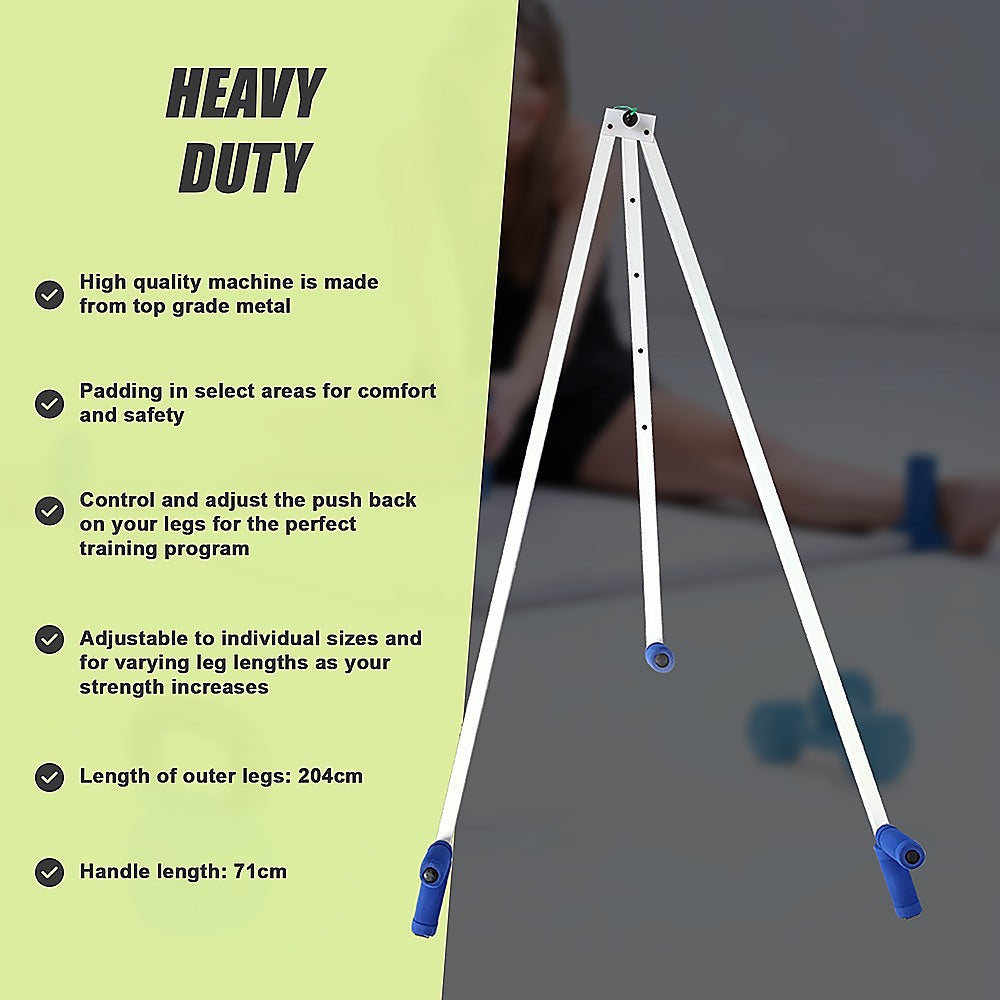 3-Bar Leg Stretcher for Martial Arts & Splits - Increase Flexibility, Strength & Range of Motion