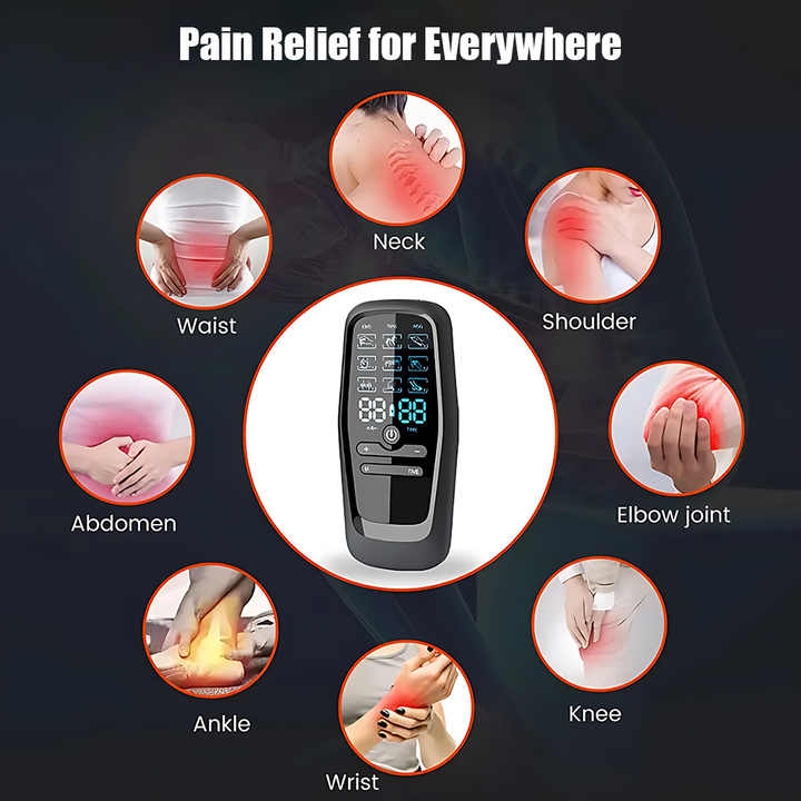 TENS Machine – Pain Relief & Muscle Recovery Device Rechargeable Portable Physio Massager
