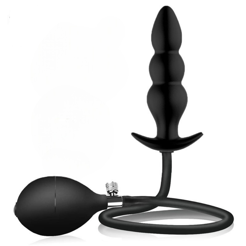 Inflatable Silicone Vaginal & Anal Dilator – Adjustable Pressure Device for Pelvic Floor Therapy & Dilation – Soft Medical-Grade Silicone