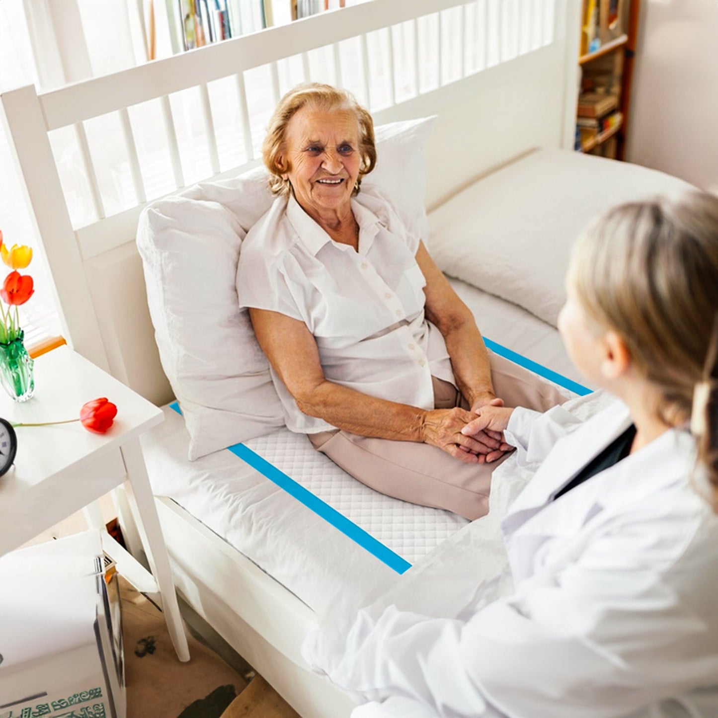 Incontinence Bed Pads (Blueys) Underpads 60x90cm – Super Absorbent Blue – 160 Pack