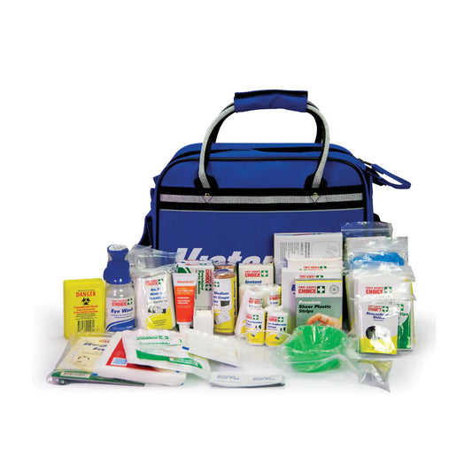 Compact Soft Medical Bag with Adjustable Compartments – First Aid Kit for Sports, Home, Car, Workplace or Travel