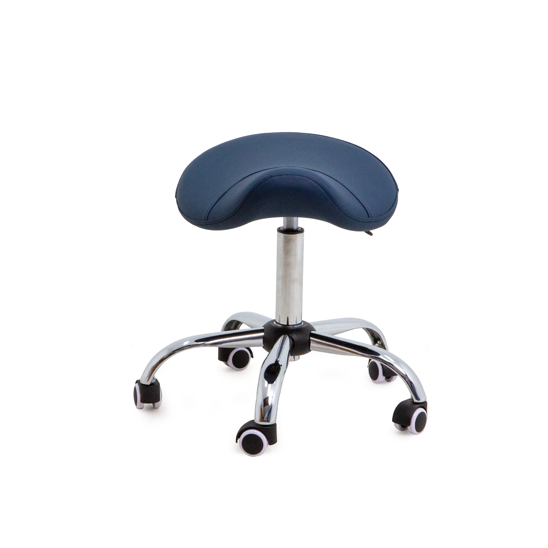 Saddle Stool - Ergonomic Office & Workshop Seating, Durable & Adjustable