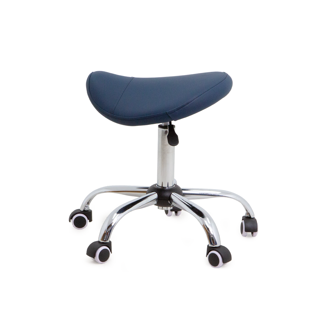 Saddle Stool - Ergonomic Office & Workshop Seating, Durable & Adjustable
