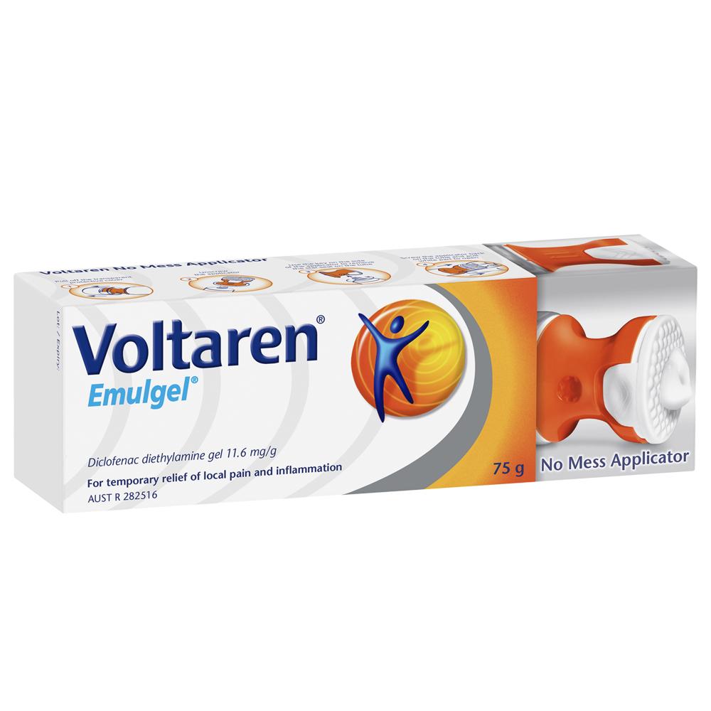 Voltaren Emulgel 75g - No Mess Applicator
