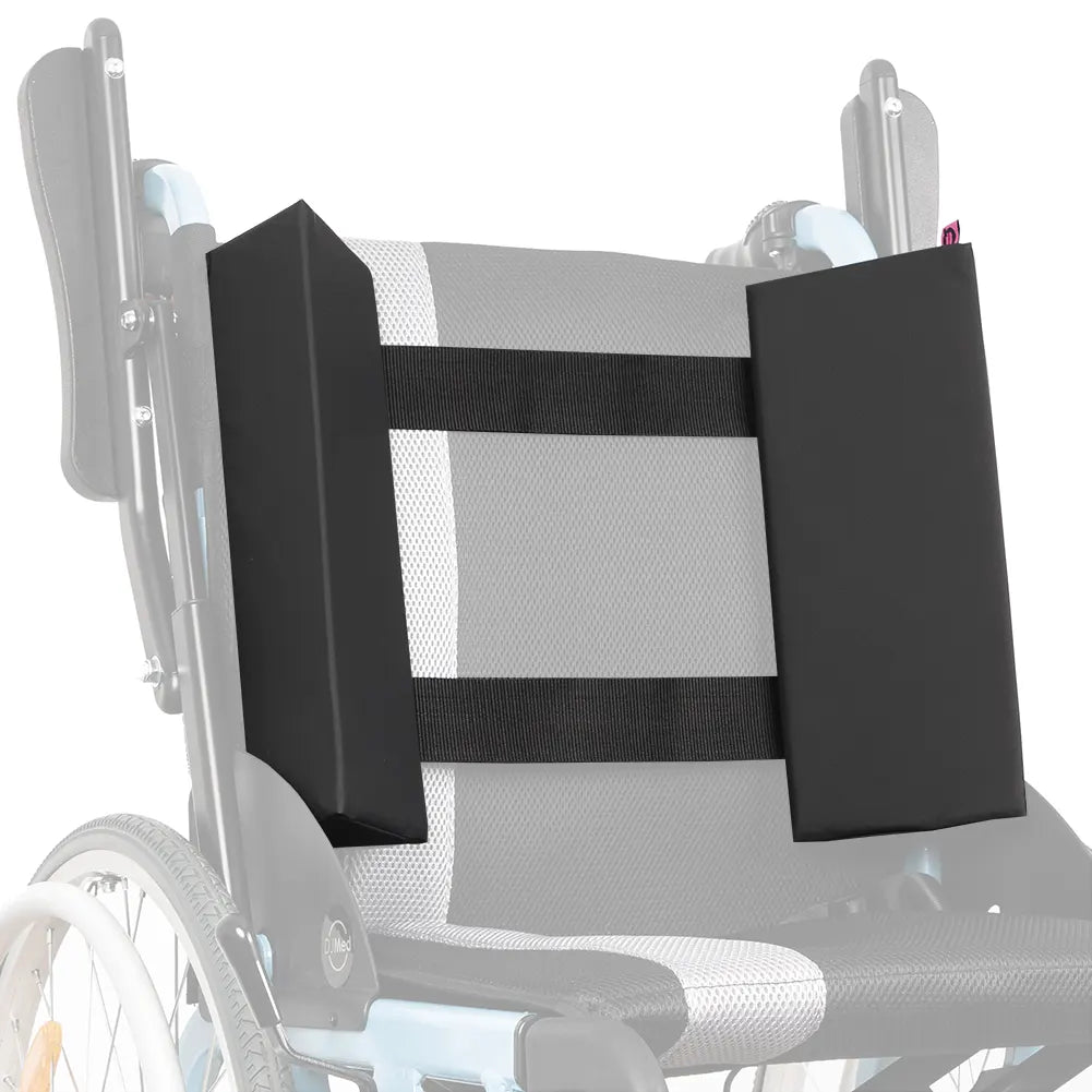 Foam Wheelchair Lateral Support Cushion Wedges - Enhance Posture & Comfort with Contoured Foam for Seniors & Mobility Aid Users