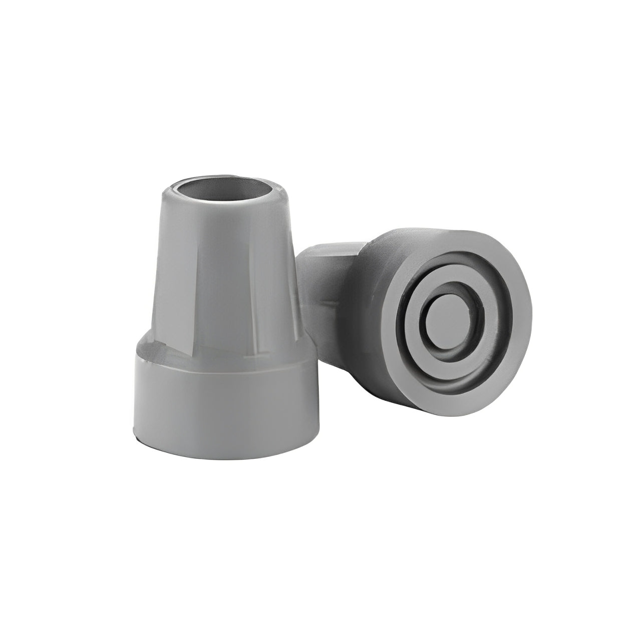 Crutch Tips Pair - 22mm Inside Diameter, for Underarm and Forearm Crutches