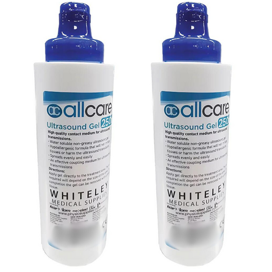 2 x Ultrasound Gel 250mL Conductive Gel Lubricating Tens Machine ECG EEG Transmission