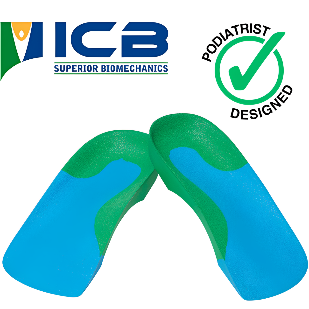 ICB Dual Density 2/3 Length Sports Orthotics