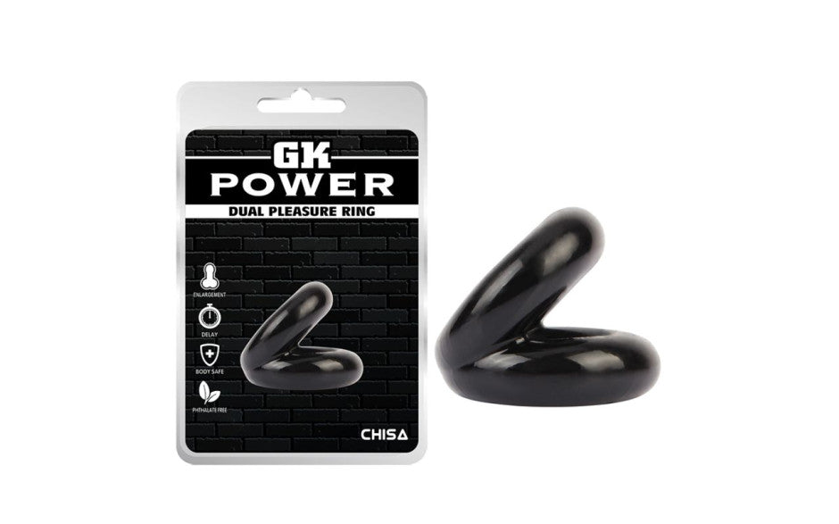 Dual Pleasure Ring Black