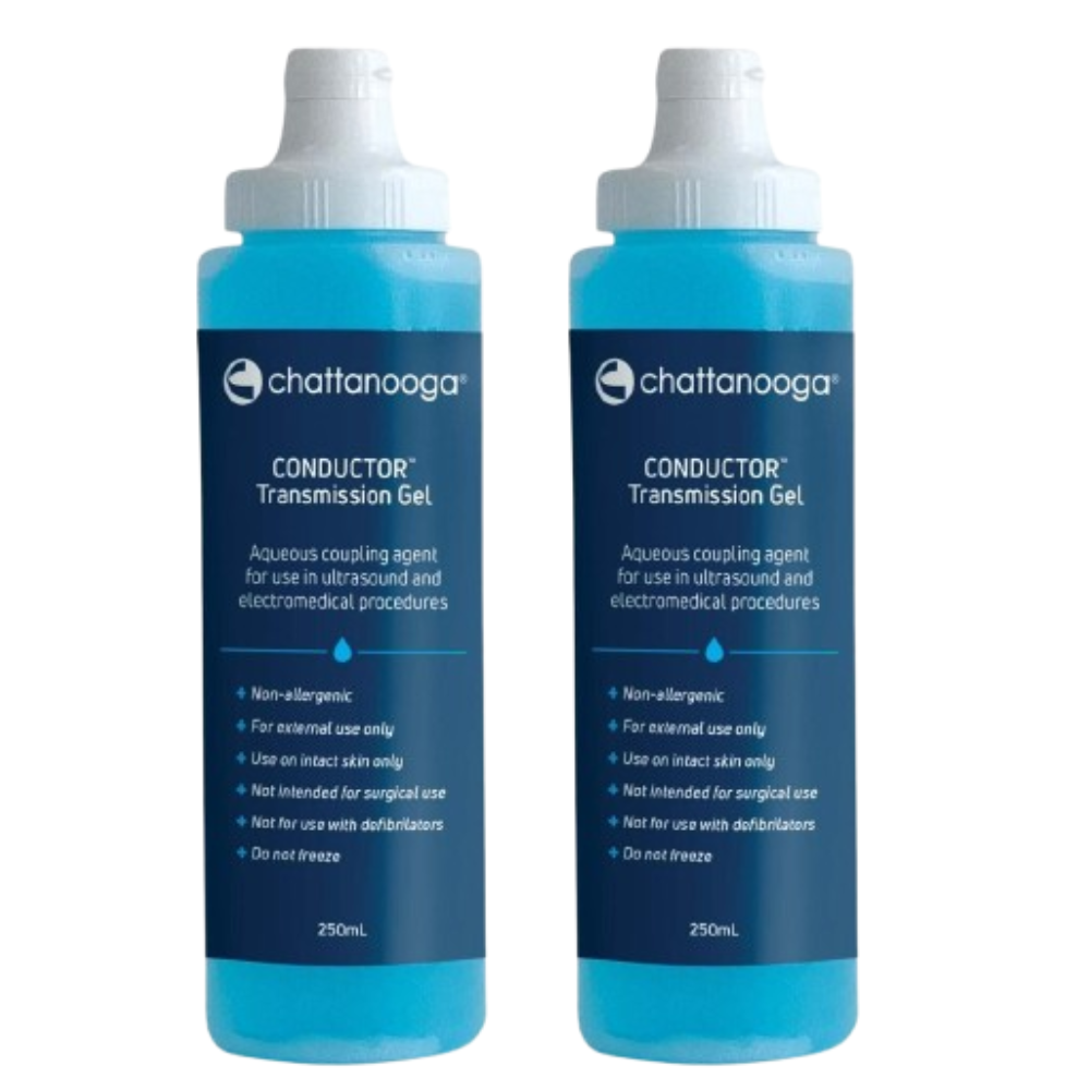 2 x Ultrasound Gel 250mL Conductive Gel Lubricating Tens Machine ECG EEG Transmission Squeeze Bottle