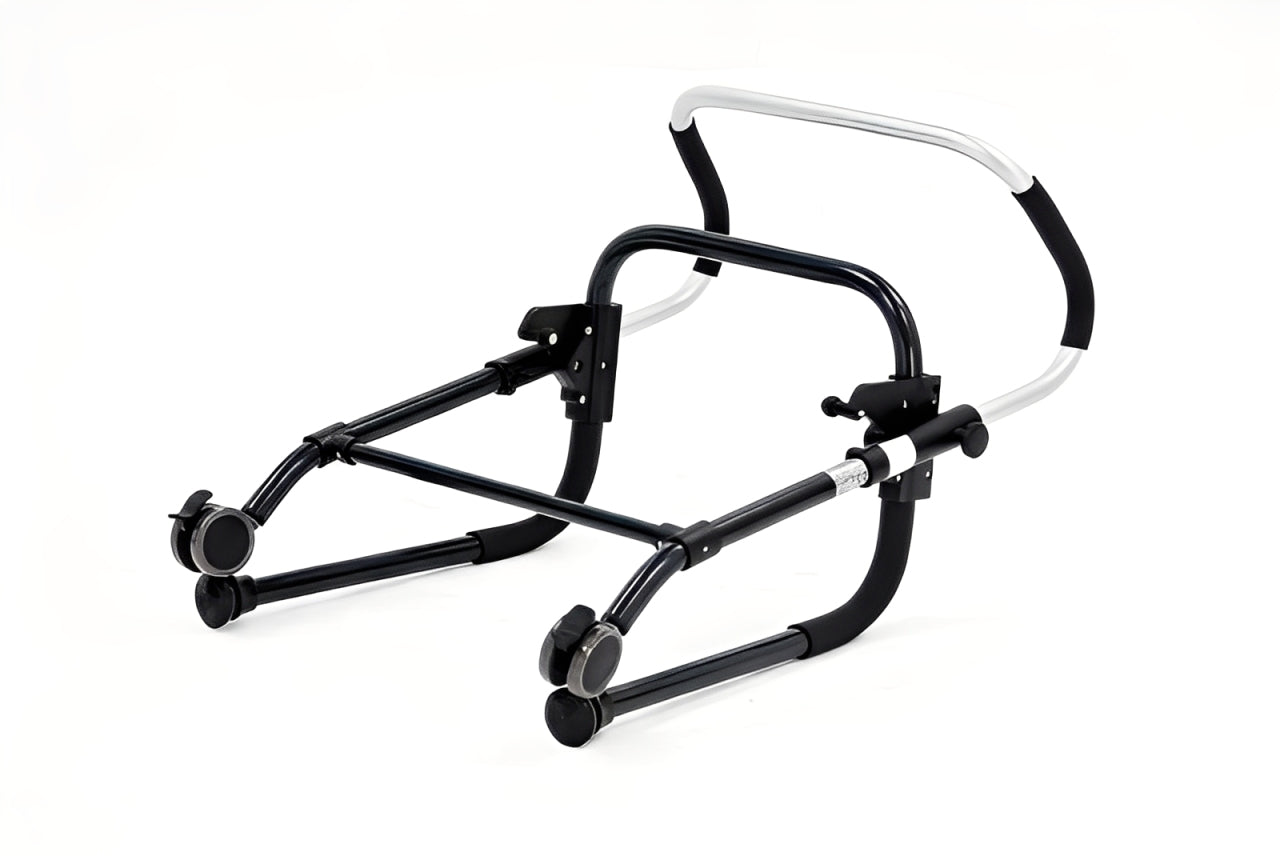 Zimmer Frame - Lightweight, Foldable & Height Adjustable Walking Aid for Balance & Stability
