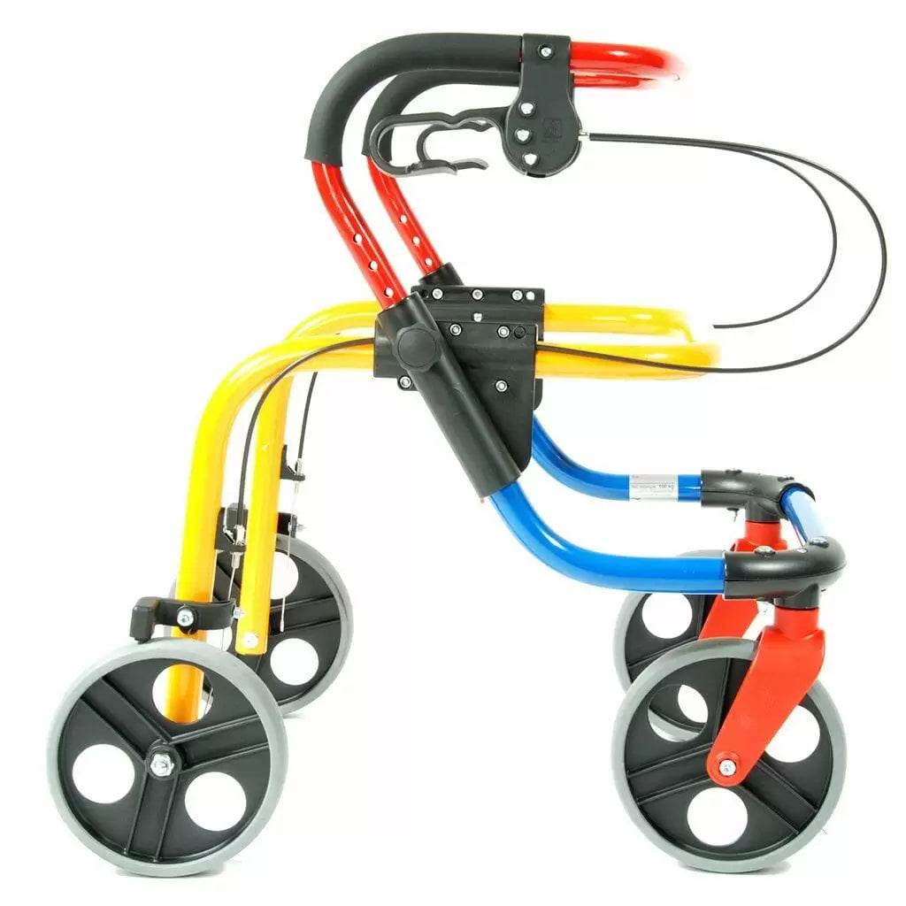 Child Walker Rollator - Lightweight & Adjustable Kids Walker with Dual Brakes