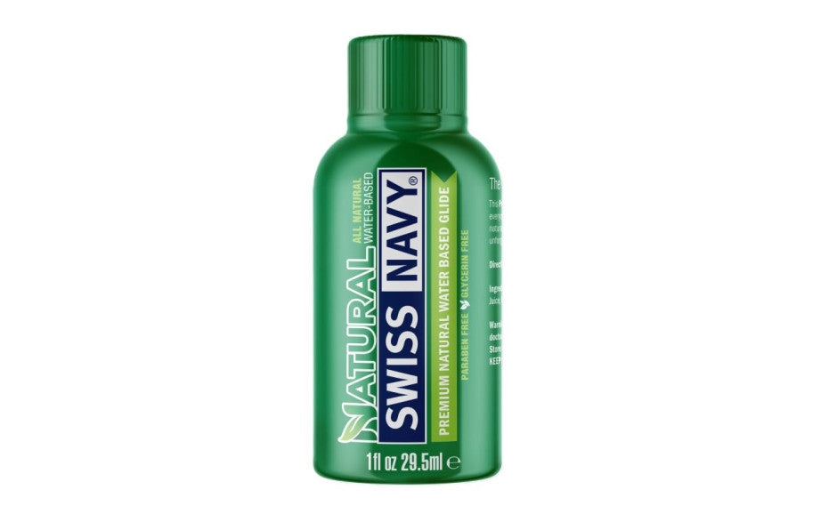 Swiss Navy All Natural Water Based Glide 1oz/29ml