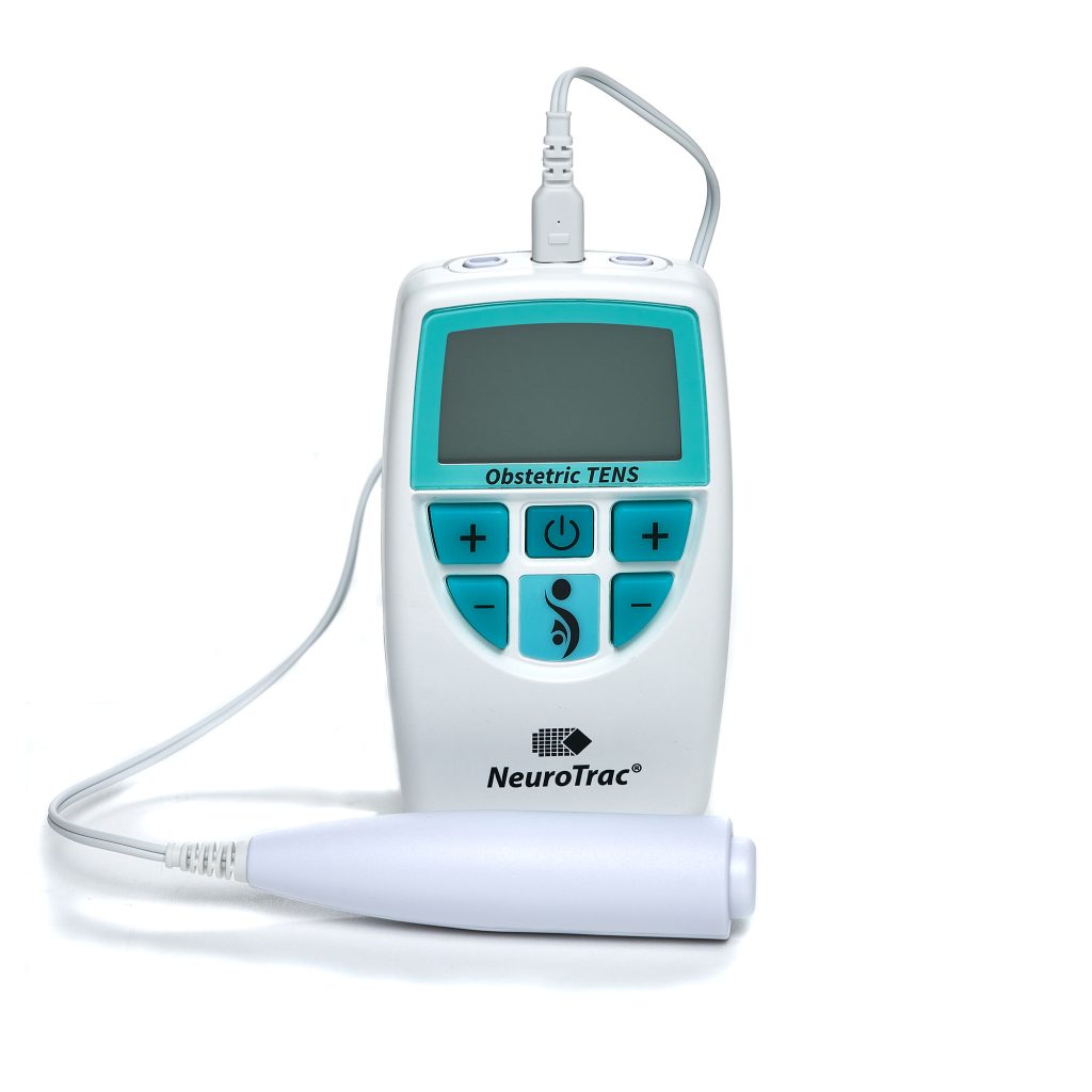 NeuroTrac TENS Labour Pain Relief Unit – Dual Channel Digital Obstetric TENS for Natural Birth Support with Boost Button & LCD