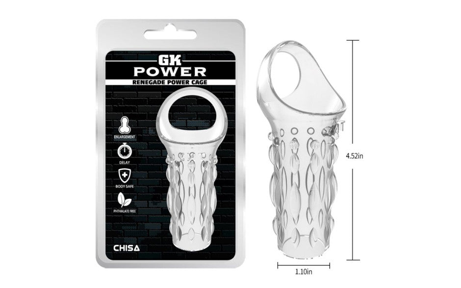 Renegade Power Cage Sleeve Clear