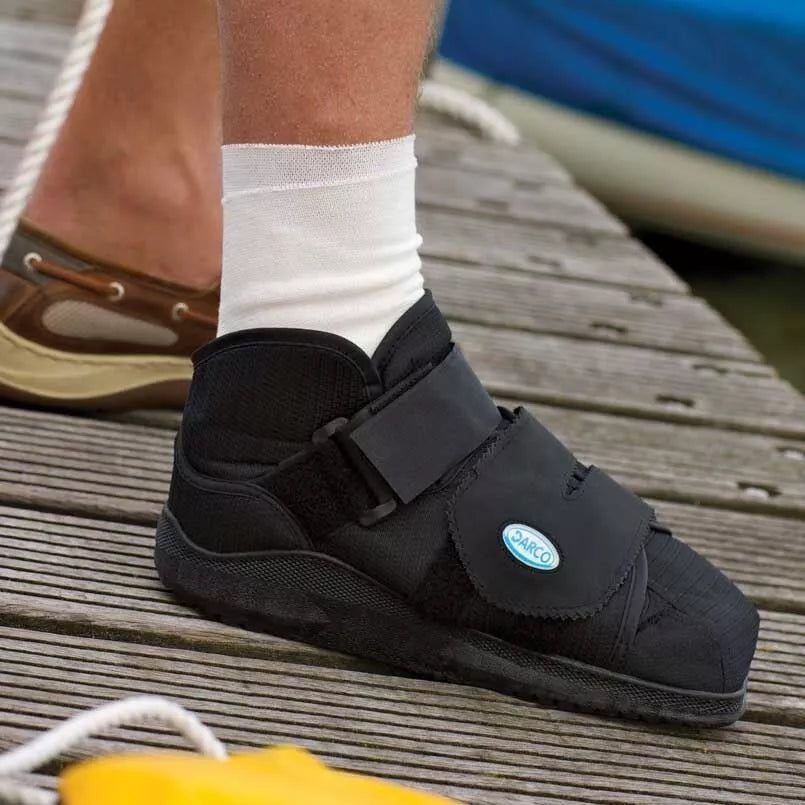 All Purpose Post Op Surgical Shoe Brace Boot Broken Toe Ankle Foot Trauma