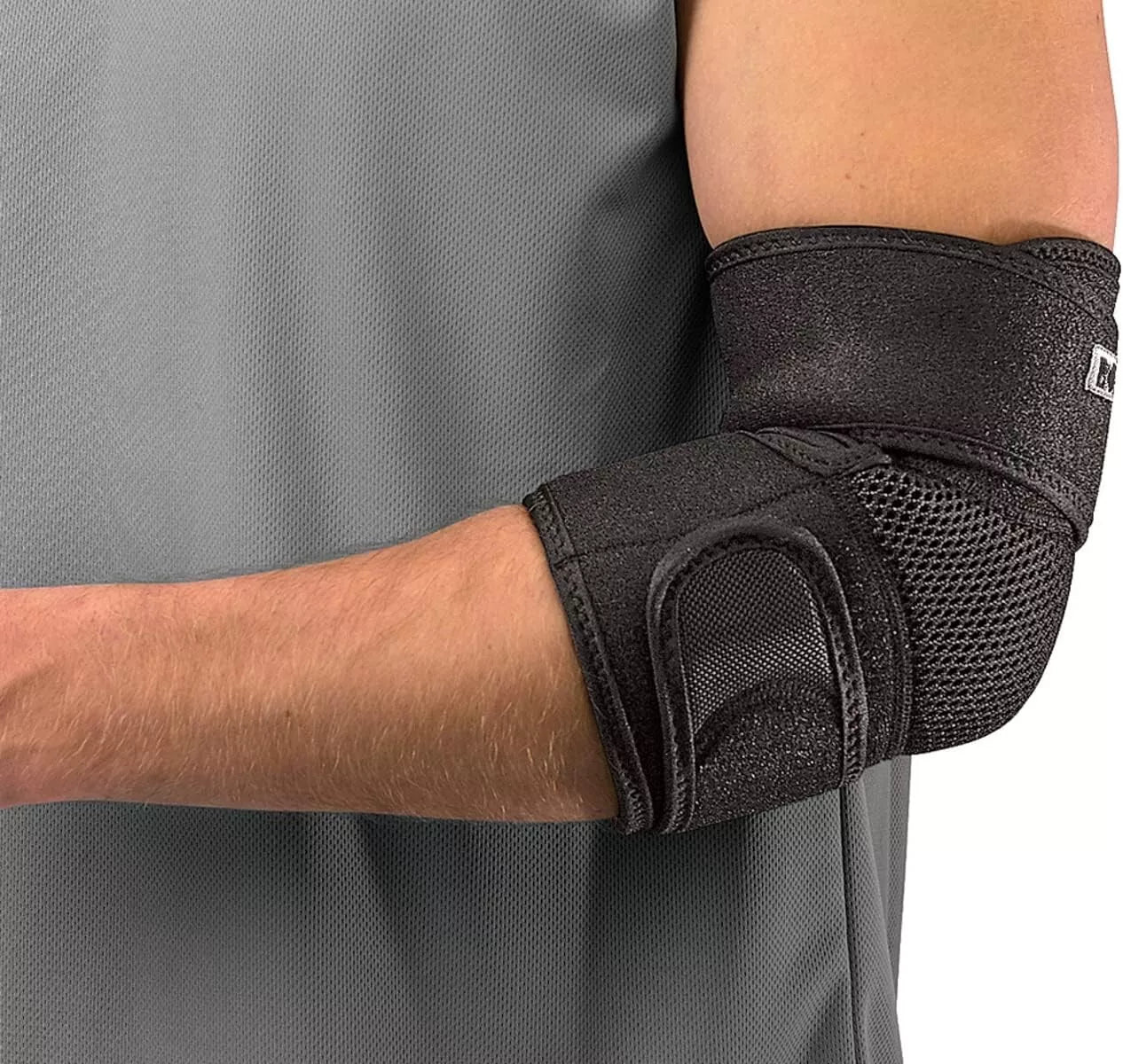 Mueller Adjustable Elbow Support For Pain Elbow Sprains, Tennis & Golfers Elbow