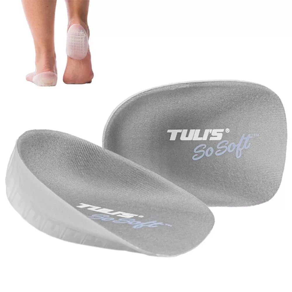 Tuli's So Soft Heel Cups Shock Absorber Heel Pain Relief