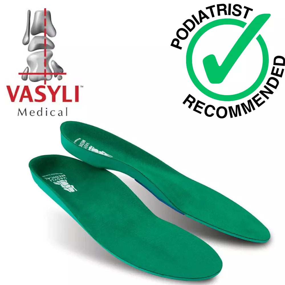 Vasyli Full Length Orthotics Soft Density Insole