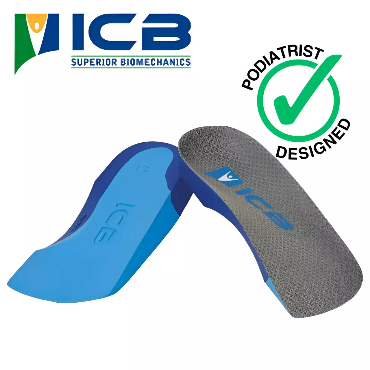 ICB Medium Density 2/3 Length Orthotics