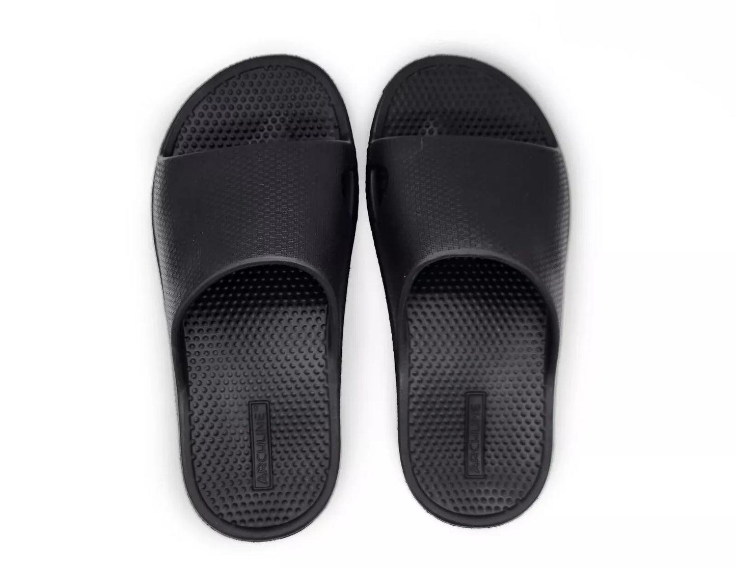 Archline Rebound Orthotic Slides - Black