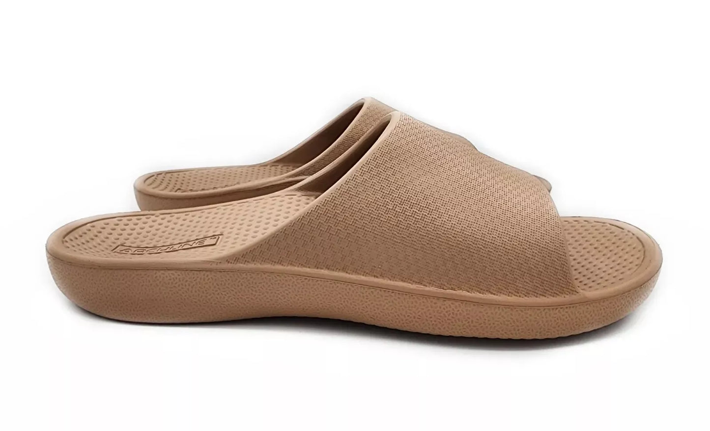 Archline Rebound Orthotic Slides - Beige / Putty
