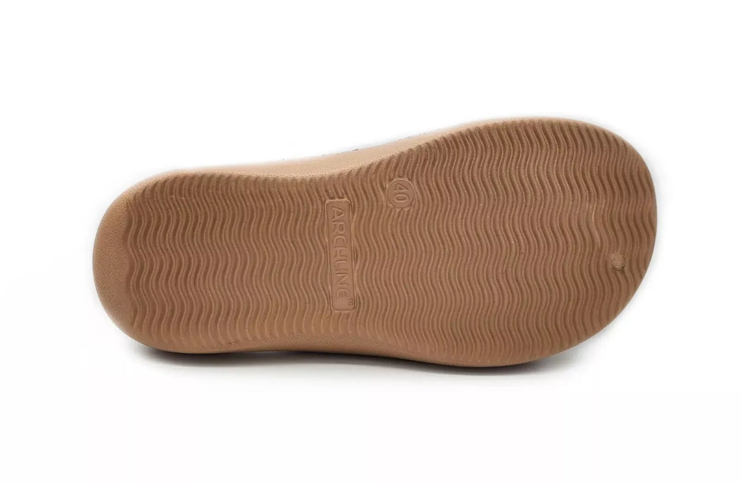 Archline Rebound Orthotic Slides - Beige / Putty