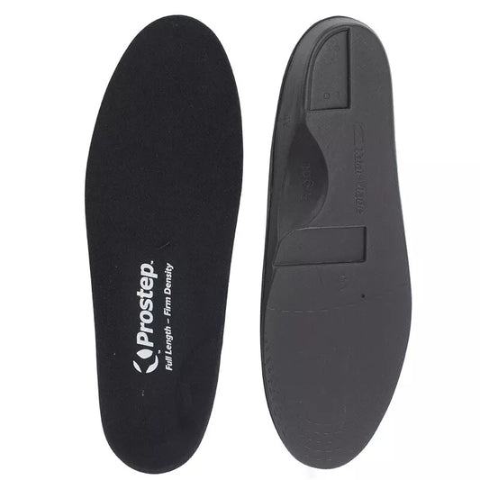 Talarmade Prostep Full Length Orthotics - Black Firm Density