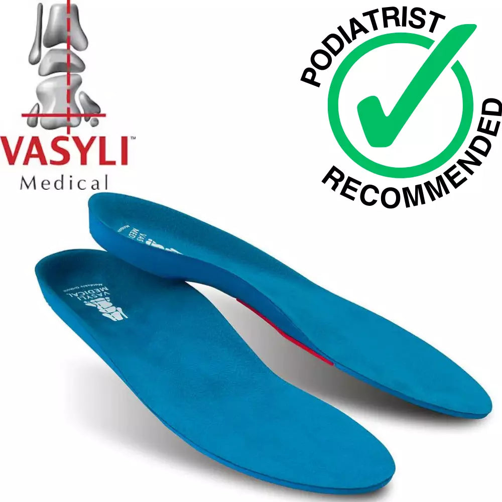 Vasyli Full Length Orthotics Blue (Medium Density)
