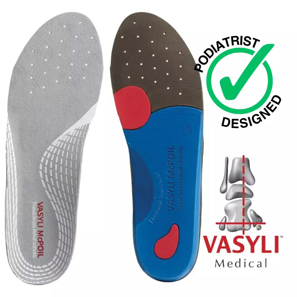 Vasyli McPoil Tissue Stress Relief Orthotics