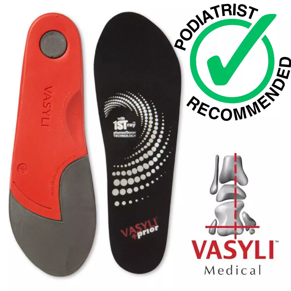 Vasyli Prior Sports Orthotic Low Profile