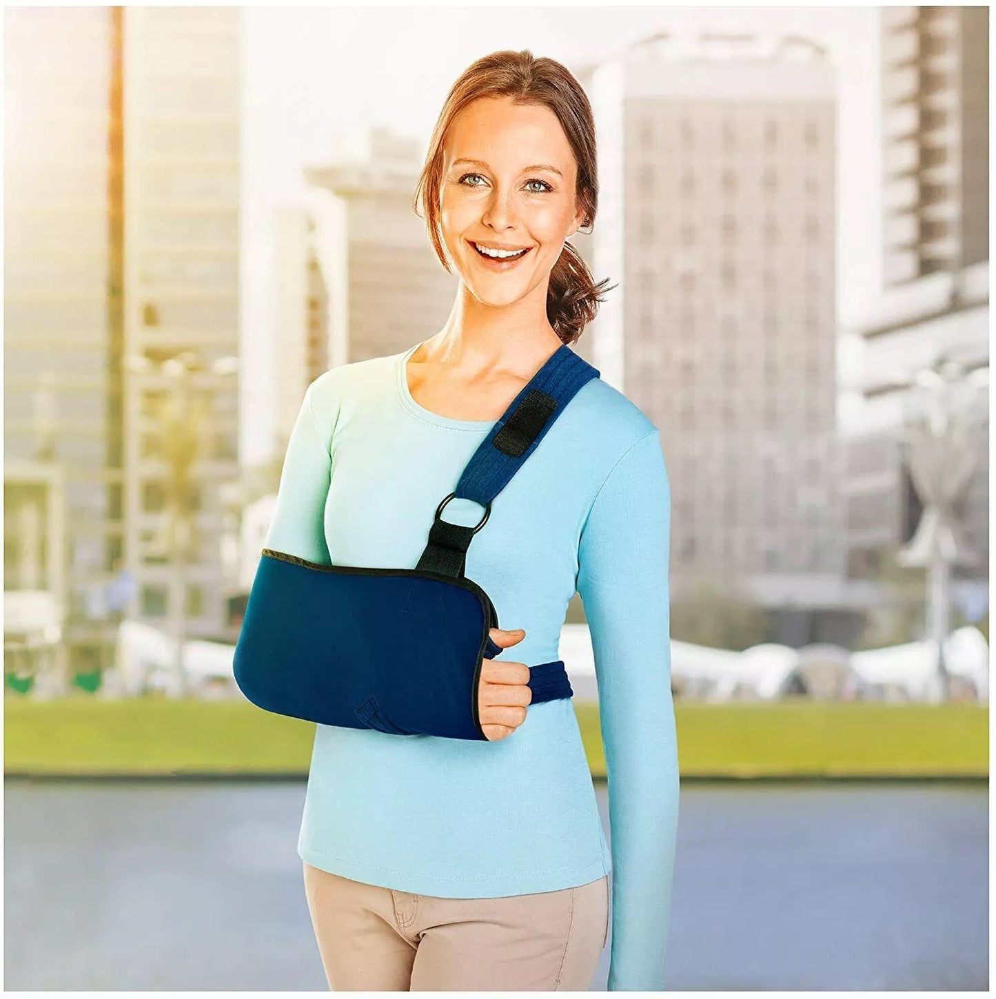 Arm Sling Adjustable Shoulder Support - Medical Grade