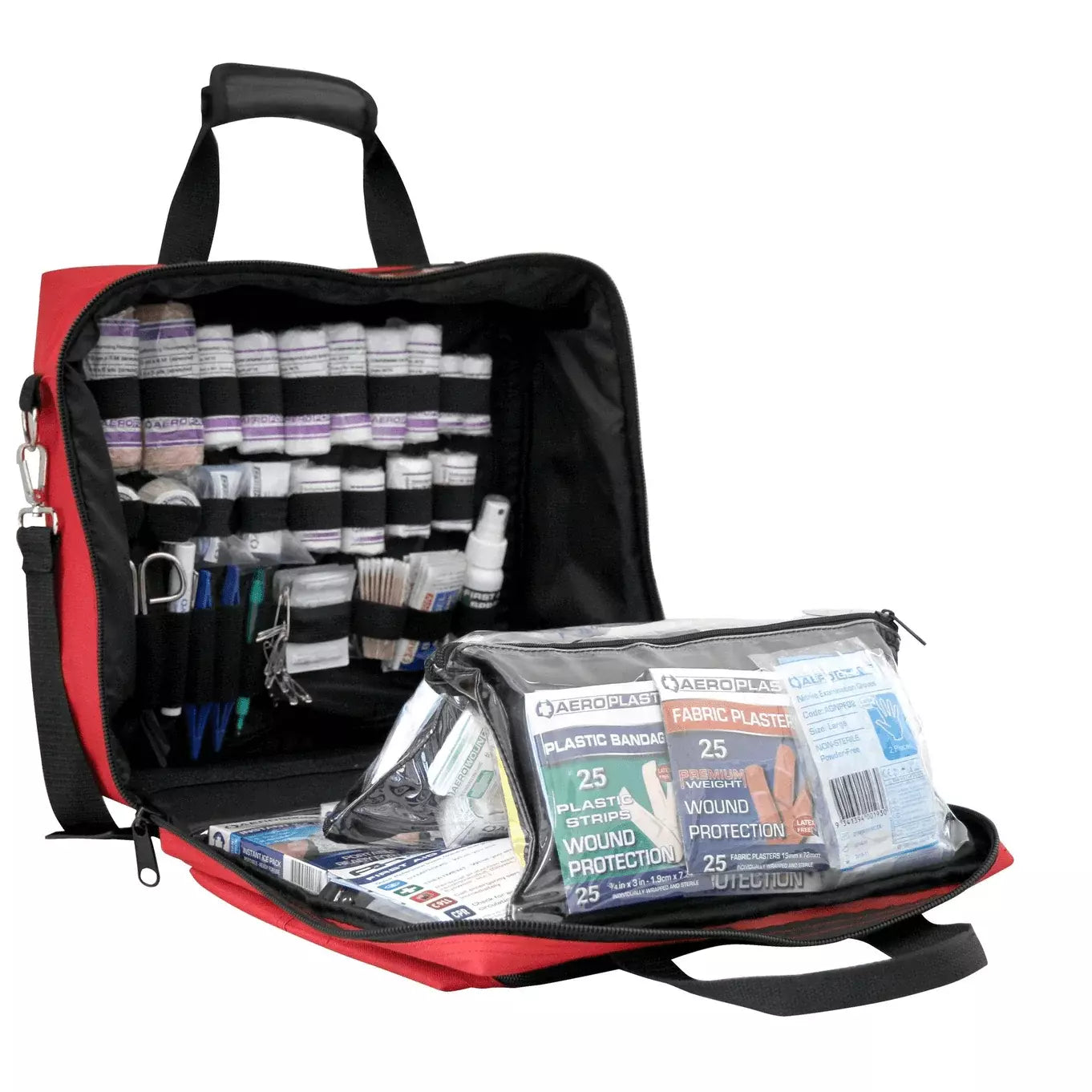 Commander First Aid Kit Versatile Soft Bag Workplace Office Home Compliant Kits