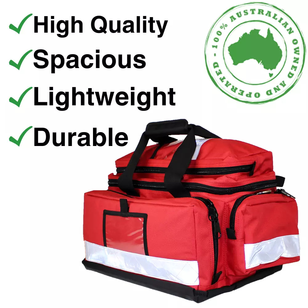 First Aid Trauma Bag Empty (incl. straps) Professional Medical Sports Responder