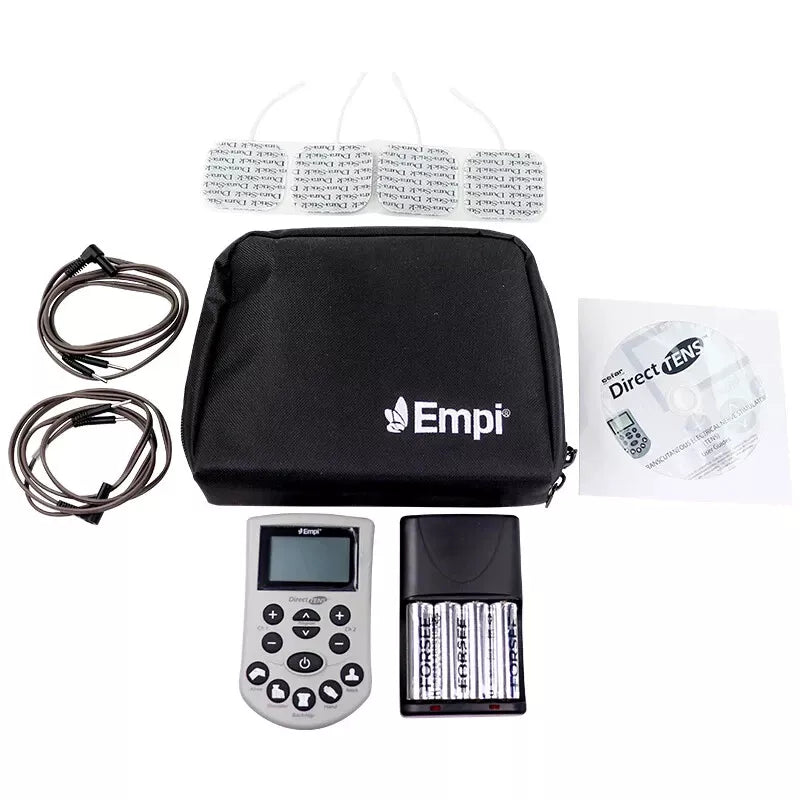 Premium / Professional Quality EMPI Direct TENS Machine + Pack of Electrodes
