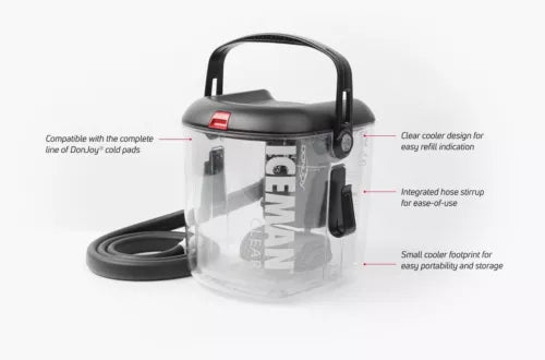 Donjoy Iceman Clear 3 + Free Universal Pad Cryotherapy
