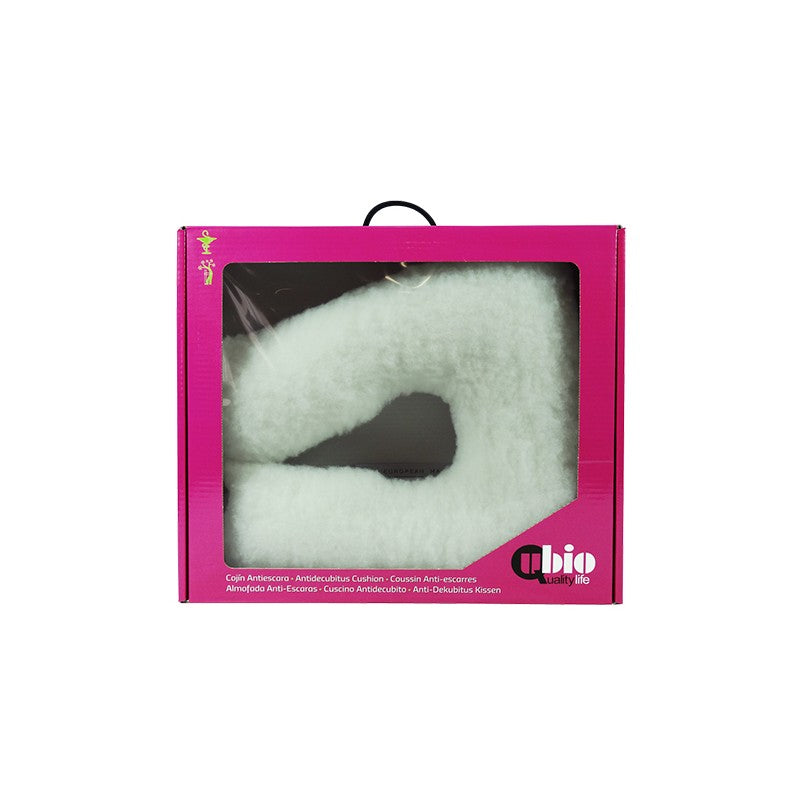 Square Horseshoe Cushion - Ergonomic Support for Wheelchairs, Cars & Home Seating