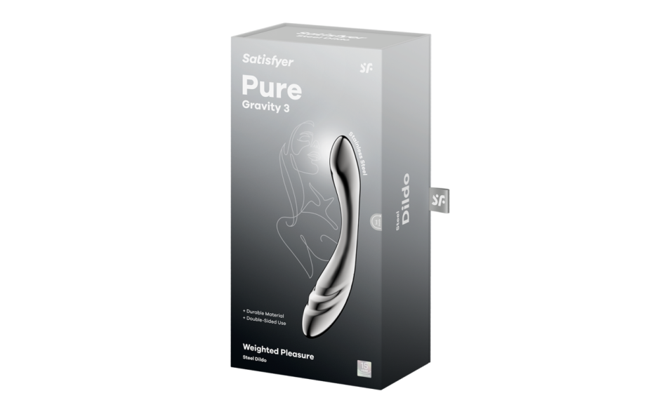 Satisfyer Pure Gravity 3 Metal Dildo